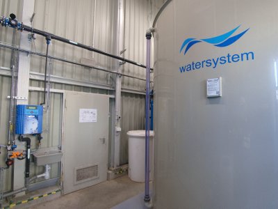Stacja uzdatniania wody kotłowej