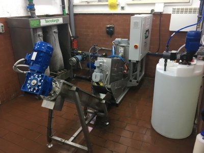 Modernizacja gospodarki osadowej - oczyszczalna w Czerwińsku