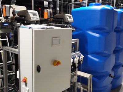 Układ filtracji wody obiegowej